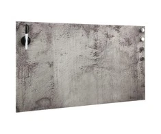 Prie sienos montuojama magnetinė lenta, 100x60cm, stiklas