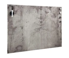 Prie sienos montuojama magnetinė lenta, 80x60cm, stiklas