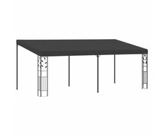 Prie sienos montuojama pavėsinė, antracito, 6x3x2,5m