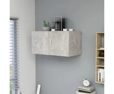 Prie sienos montuojama spintelė, betono, 80x39x40cm, mediena