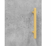 Prie sienos montuojama spintelė, betono, 69,5x34x90cm, mediena