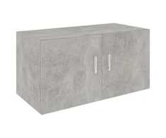 Prie sienos montuojama spintelė, betono, 80x39x40cm, mediena