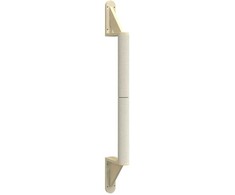 Prie sienos montuojamas draskymo stovas katėms, 109cm, sizalis