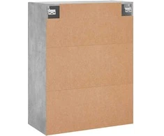 Prie sienos montuojamos spintelės, 2vnt., betono, 69,5x34x90cm