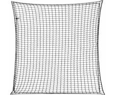 Priekabos tinklas su elastine virve, juodas, 3x3m, PP