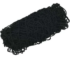 Priekabos tinklas su elastine virve, juodas, 4x2m, PP