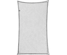 Priekabos tinklas su elastine virve, juodas, 6x3,5m, PP