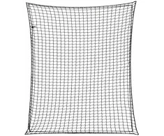 Priekabos tinklas su elastine virve, juodas, 3,5x3m, PP