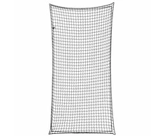 Priekabos tinklas su elastine virve, juodas, 6x3m, PP