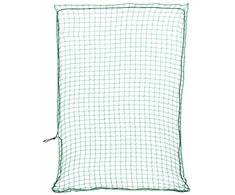Priekabos tinklas su elastine virve, žalias, 4x3m, PP