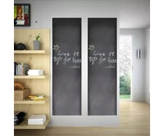 Kreidinė lenta-sieninis lipdukas, 2 ritiniai, 0,45x2m, su kreidelėmis
