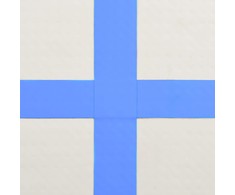 Pripučiamas gimnastikos kilimėlis, mėlynas, 200x200x20cm, PVC