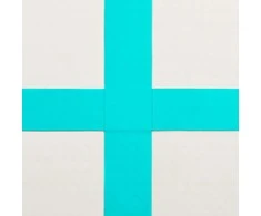 Pripučiamas gimnastikos kilimėlis, žalias, 200x200x20cm, PVC