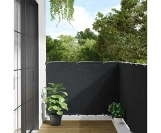 Privatumo suteikianti pertvara, antracito, 500x120cm, PVC