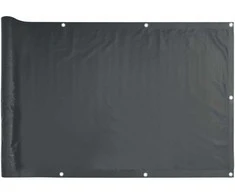 Privatumo suteikianti pertvara, antracito, 300x75cm, PVC