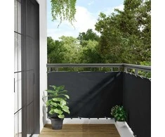 Privatumo suteikianti pertvara, antracito, 300x90cm, PVC