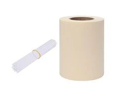 Privatumo suteikianti sodo pertvara, kreminė, 35x0,19m, PVC