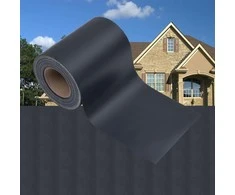 Privatumo suteikianti sodo pertvara, pilka, 35x0,19m, PVC