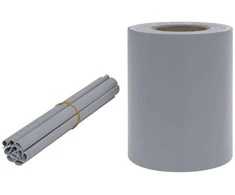 Privatumo suteikianti sodo pertvara, pilka, 35x0,19m, PVC