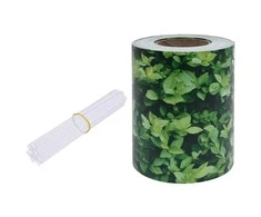 Privatumo suteikianti sodo pertvara, žalia, 70x0,19m, PVC