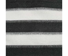 Privatumo suteikiantis tinklelis, antracito/baltas, 1,5x50m