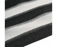 Privatumo suteikiantis tinklelis, antracito/baltas, 1,5x25m