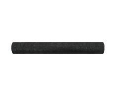 Privatumo suteikiantis tinklelis, juodas, 1x25m, HDPE, 75g/m²