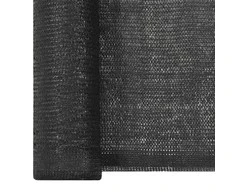 Privatumo suteikiantis tinklelis, juodas, 2x25 m, HDPE