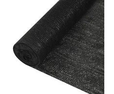 Privatumo suteikiantis tinklelis, juodas, 1,2x10m, HDPE