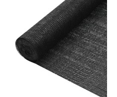 Privatumo suteikiantis tinklelis, juodas, 3,6x25m, HDPE, 75g/m²