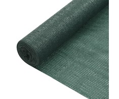 Privatumo suteikiantis tinklelis, žalias, 1,5x10m, HDPE, 75g/m²