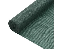 Privatumo suteikiantis tinklelis, žalias, 1x10m, HDPE, 75g/m²