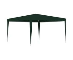 Profesionali proginė palapinė, žalios spalvos, 4x4m, 90g/m²