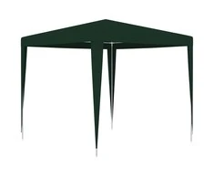 Profesionali proginė palapinė, žalios spalvos, 2,5x2,5m, 90g/m²
