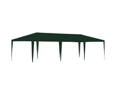 Profesionali proginė palapinė, žalios spalvos, 4x9m, 90g/m²