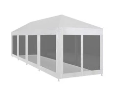 Proginė palapinė su 10 tinklinių šoninių sienelių, 12x3m