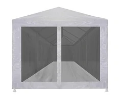 Proginė palapinė su 10 tinklinių šoninių sienelių, 12x3m
