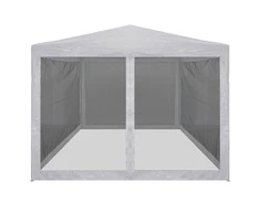 Proginė palapinė su 4 tinklinėmis šoninėmis sienelėmis, 4x3m