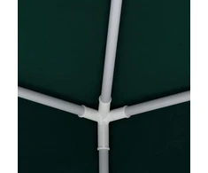 Proginė palapinė su šoninėmis sienomis, žalia, 4x9m, 90g/m²