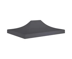 Proginės palapinės stogas, antracito spalvos, 4,5x3m, 270 g/m²