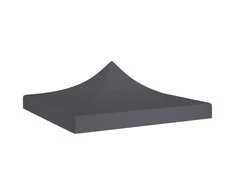 Proginės palapinės stogas, antracito spalvos, 2x2m, 270 g/m²