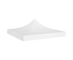 Proginės palapinės stogas, baltos spalvos, 2x2m, 270 g/m²