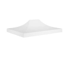 Proginės palapinės stogas, baltos spalvos, 4,5x3m, 270 g/m²