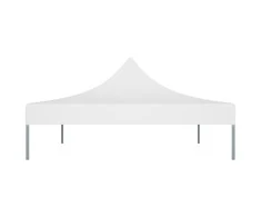 Proginės palapinės stogas, baltos spalvos, 4,5x3m, 270 g/m²