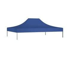 Proginės palapinės stogas, mėlynos spalvos, 4x3m, 270 g/m²