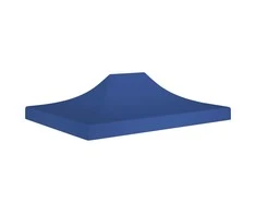 Proginės palapinės stogas, mėlynos spalvos, 4,5x3m, 270 g/m²