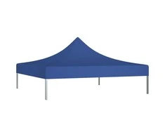 Proginės palapinės stogas, mėlynos spalvos, 2x2m, 270 g/m²