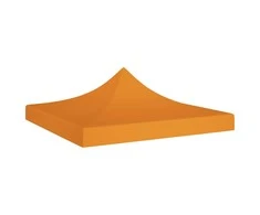 Proginės palapinės stogas, oranžinės spalvos, 3x3m, 270 g/m²