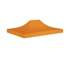 Proginės palapinės stogas, oranžinės spalvos, 4x3m, 270 g/m²