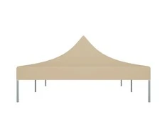 Proginės palapinės stogas, smėlio spalvos, 6x3m, 270 g/m²